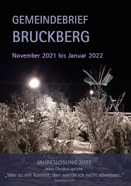 Gemeindebrief Bruckberg 2021 Ausgabe 4
