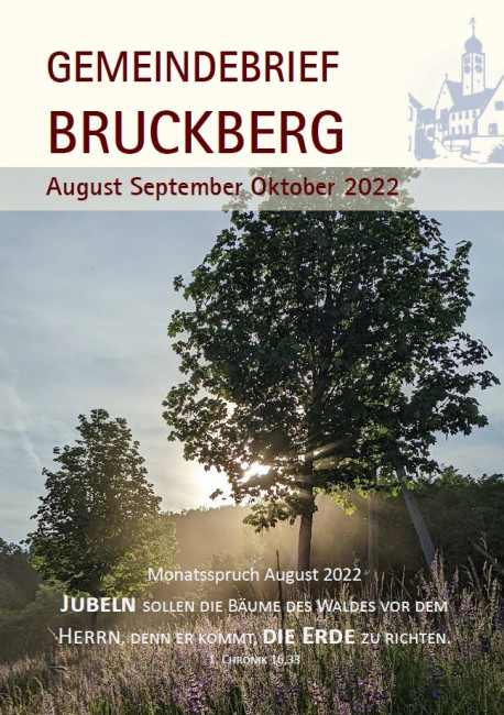 Gemeindebrief Bruckberg 2022 Ausgabe 3